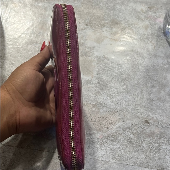 Tory Burch Deep Red Wallet - Picture 9 of 10